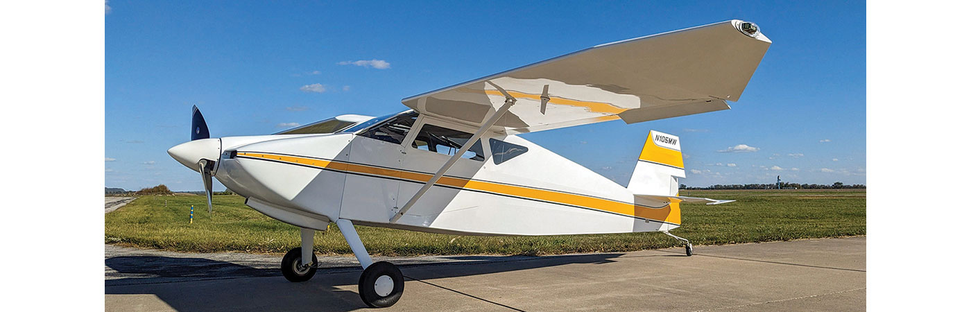 What Our Members Are Building/Restoring — Missouri Wittman W-10 Tailwind