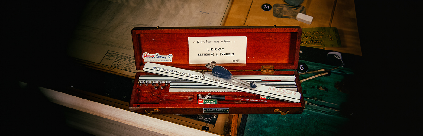 EAA’s Attic — Leroy Lettering Set