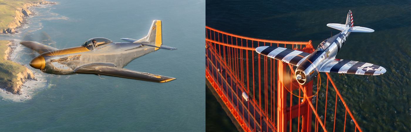 Two Historic Aircraft Take to the California Sky