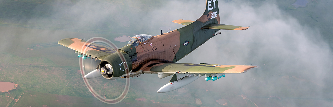 EAA’s The Green Dot — A-1 Skyraider Pilot John Larrison