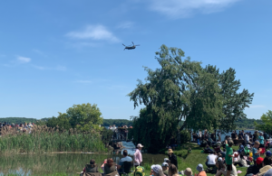 Good idea of the crowd and view.