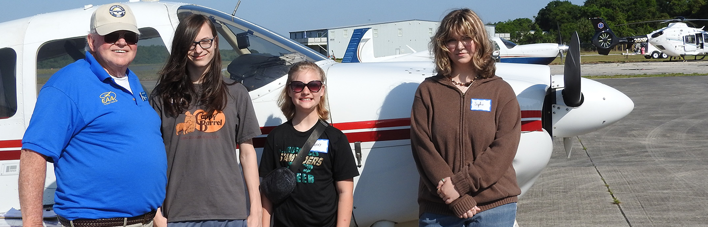A Former Young Eagle Flies a Young Eagle for their First Flight