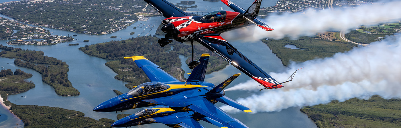 Rob Holland AeroSports and the Blue Angels