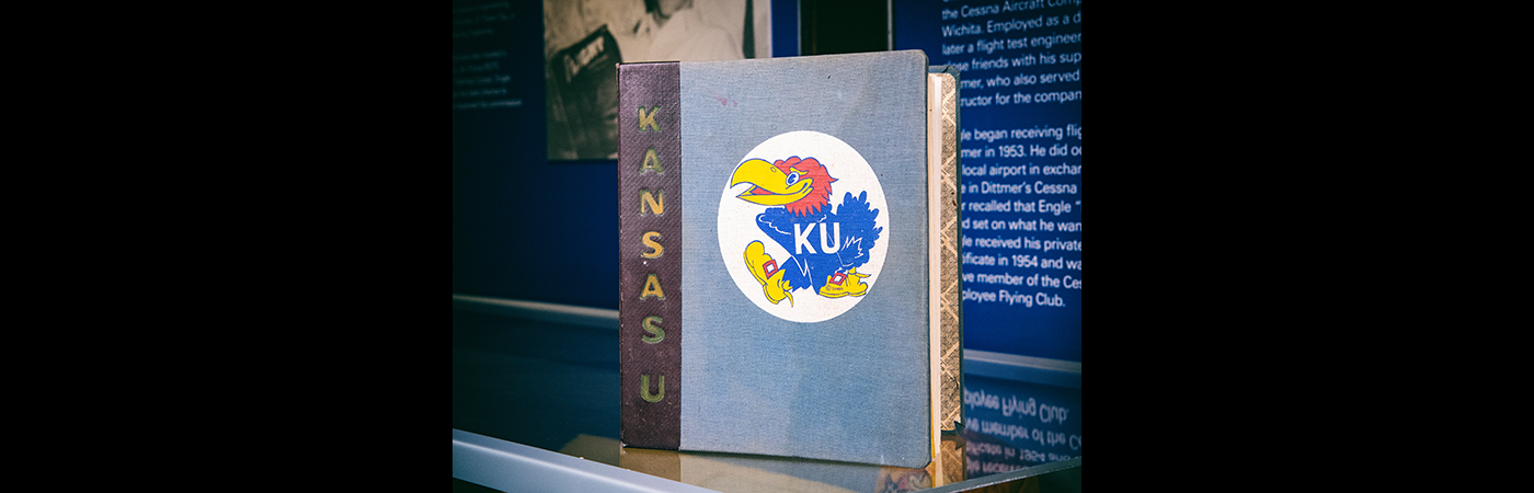 EAA’s Attic — Joe Engle’s College Binder