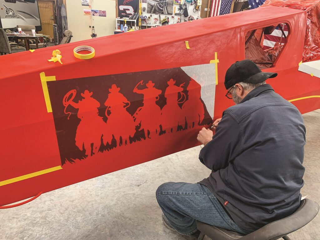 Painting the Carbon Cub