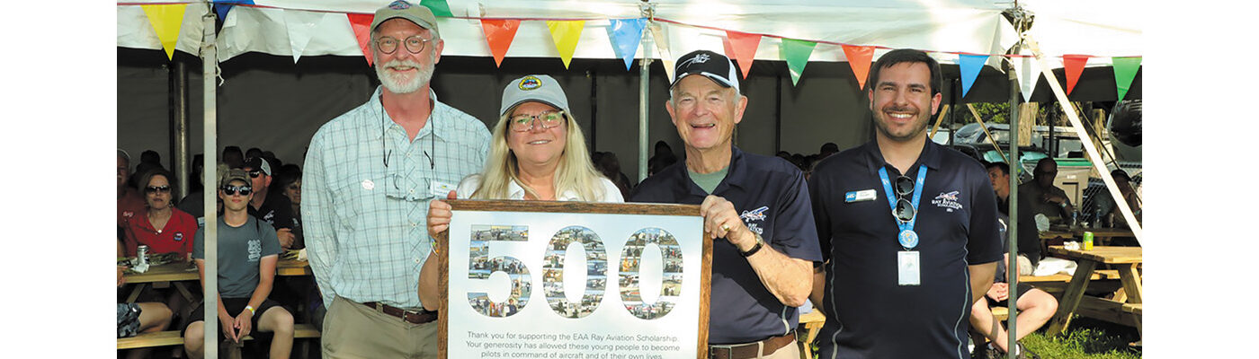 Ray Aviation Corn Roast Celebrates 500 Successful Scholars