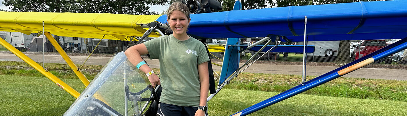 Alina Scott, 15, Returns to EAA AirVenture