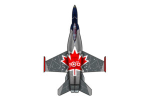 BNP 0824 Michael - Bottom View - RCAF