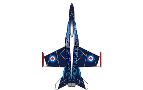 BNP 0824 Michael - Top View - RCAF