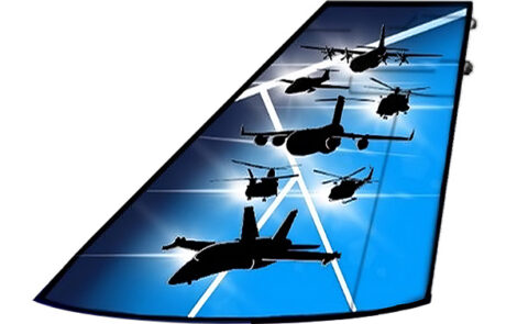 BNP 0824 Michael - Vertical Stabilizer - Left - RCAF