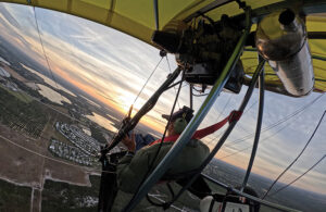 View of the side of a flyer