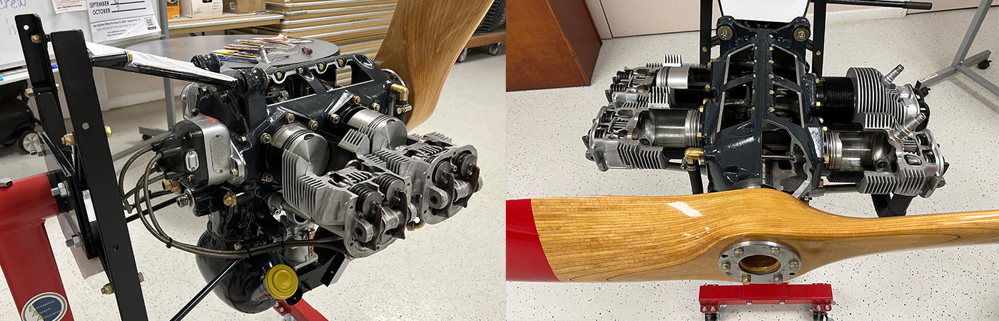 From Dust to Display: Creating a Cutaway Engine to Inspire Young Aviators