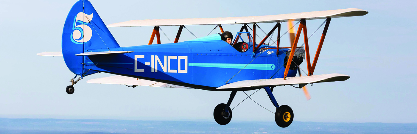 What Our Members Are Building/Restoring — Ontario Bowers Fly Baby Biplane