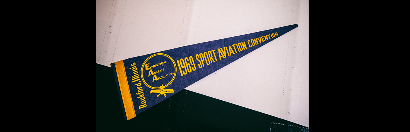 EAA’s Attic — EAA 1969 Sport Aviation Convention Pennant