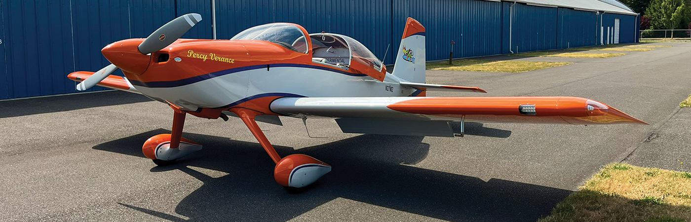 What Our Members Are Building/Restoring — Washington Van’s Aircraft RV-7