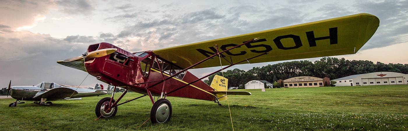EAA’s Attic — Curtiss Robin N50H Fabric