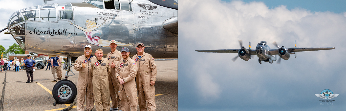 EAA’s The Green Dot — Discussing B-25J Miss Mitchell