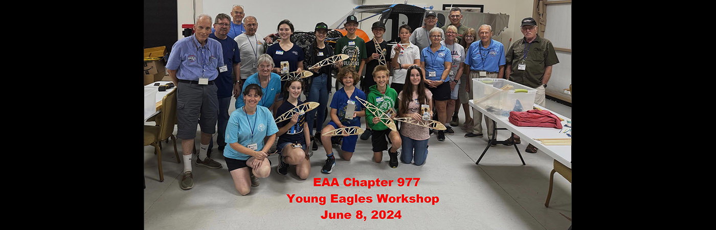 EAA Chapter 977’s Successful Young Eagles Workshops