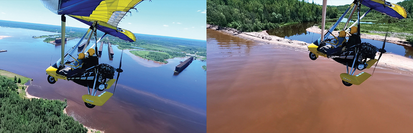 Flying the Superior Shoreline