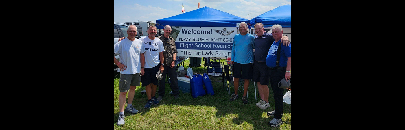 Reuniting Under the Rotary Blade