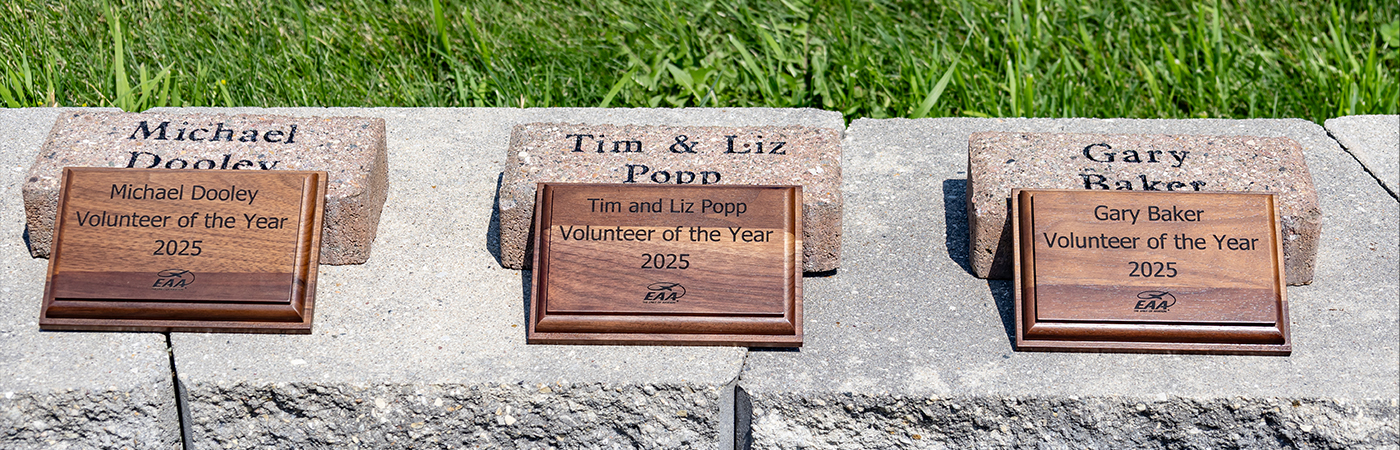 AirVenture 2025 Volunteers of the Year