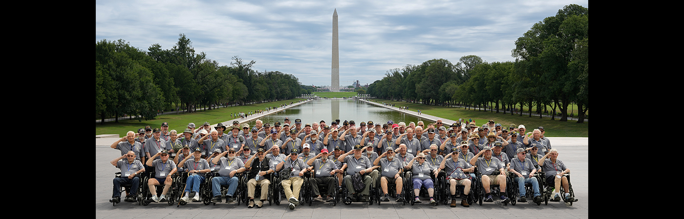 Yellow Ribbon Honor Flight With Vietnam Vets to Washington, D.C.