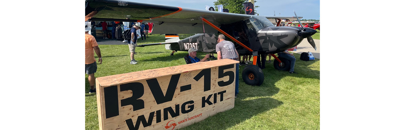 Bits and Pieces: First Look at the RV-15