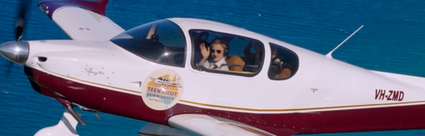 From Patient to Pilot: How a Teen Aviator Is Using Flight to Inspire Hope Around the World