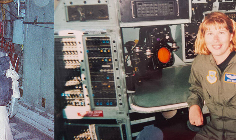EAA’s The Green Dot — C-130 Navigator Anita Mack