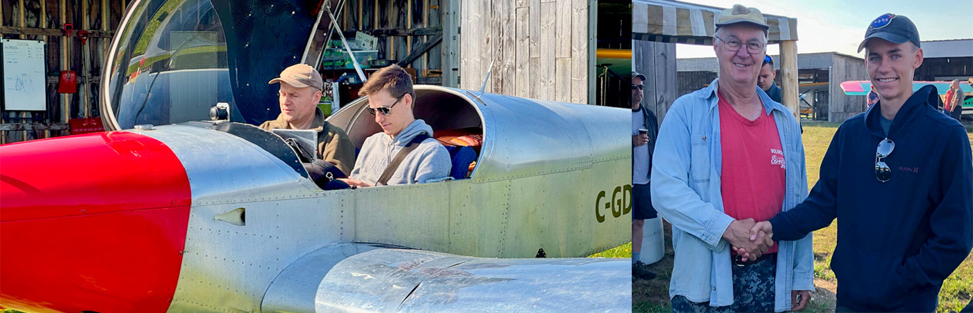 Michal Mastej, EAA Chapter 115’s First Ray Scholar