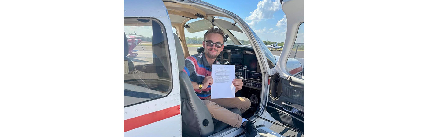 Matthew Wolf: Young Eagle to Ray Scholar to Commercial Pilot