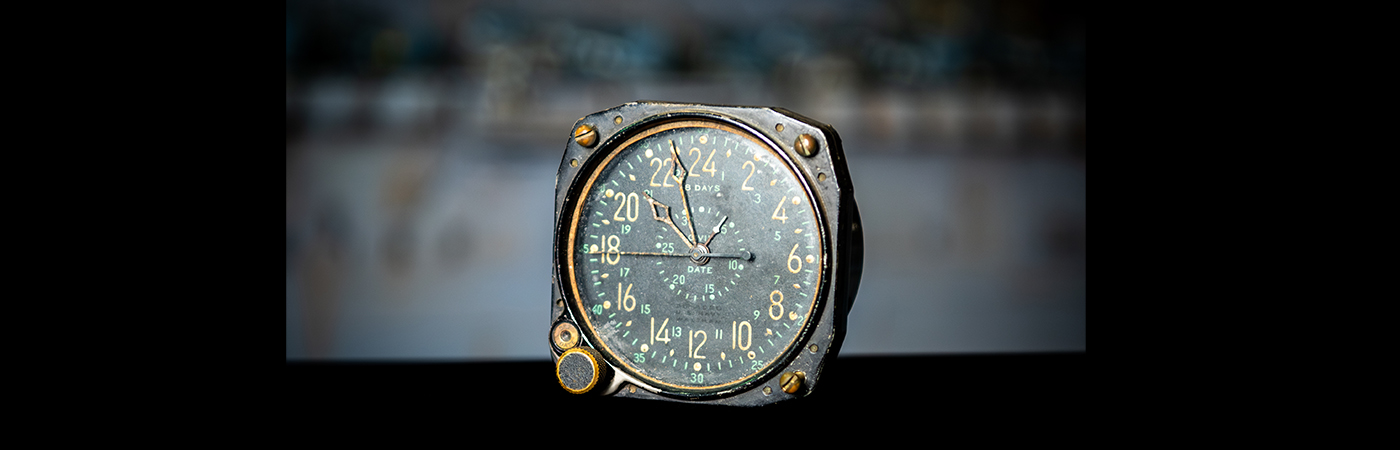 EAA’s Attic — Clock From TBF Avenger Aboard USS Enterprise