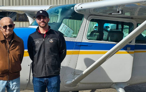 A Flight Back in Time