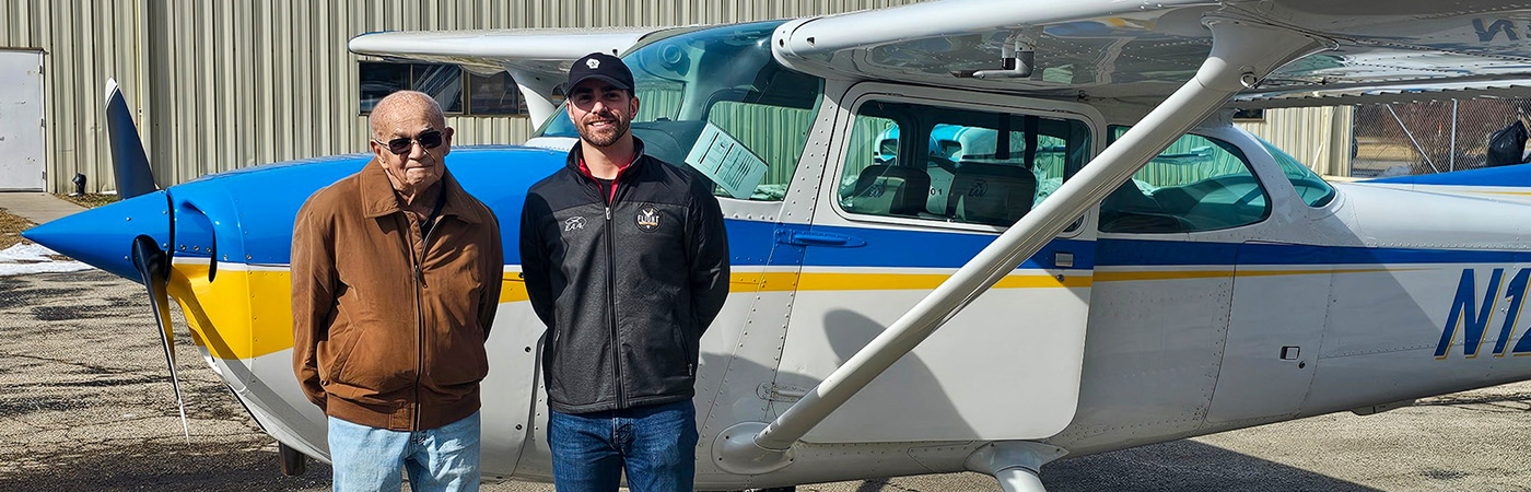 A Flight Back in Time